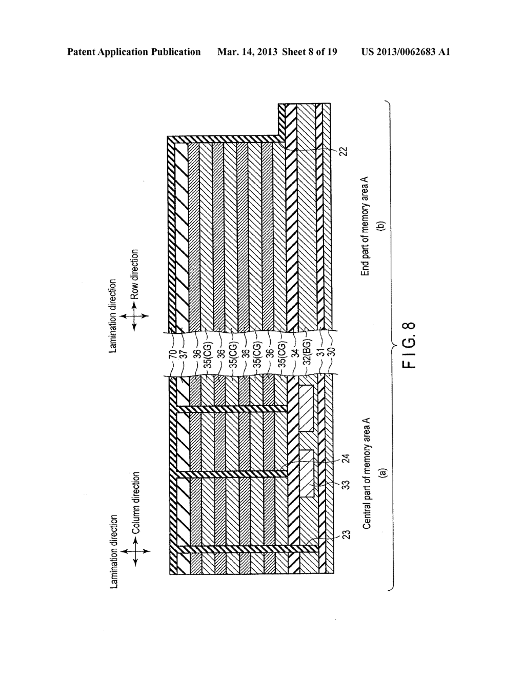 SEMICONDUCTOR MEMORY DEVICE AND METHOD OF MANUFACTURING THE SAME - diagram, schematic, and image 09