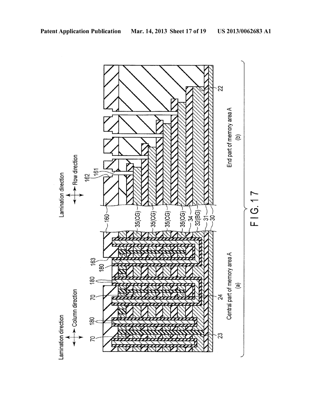 SEMICONDUCTOR MEMORY DEVICE AND METHOD OF MANUFACTURING THE SAME - diagram, schematic, and image 18