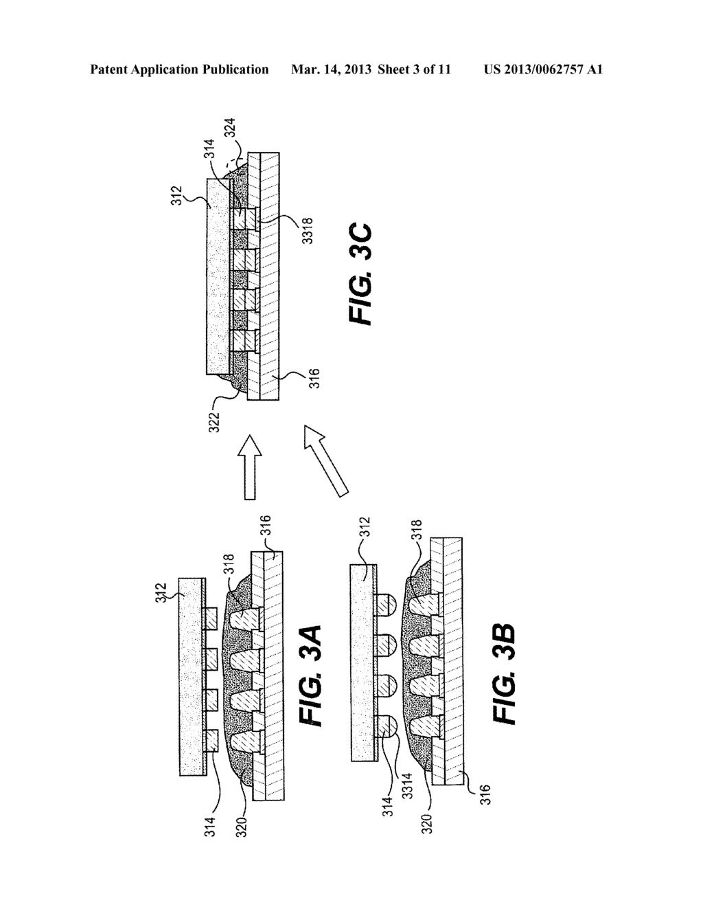 No Flow Underfill or Wafer Level Underfill and Solder Columns - diagram, schematic, and image 04