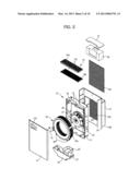 DISC ASSEMBLY OF AIR CLEANING HUMIDIFIER diagram and image