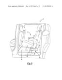 STOWABLE SEAT ARRANGEMENT FOR A MOTOR VEHICLE diagram and image