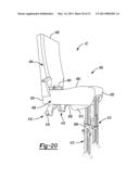 STOWABLE SEAT ARRANGEMENT FOR A MOTOR VEHICLE diagram and image