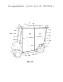 Mechanized or Motored Retractable Enclosure Panels and Their Support     Brackets diagram and image