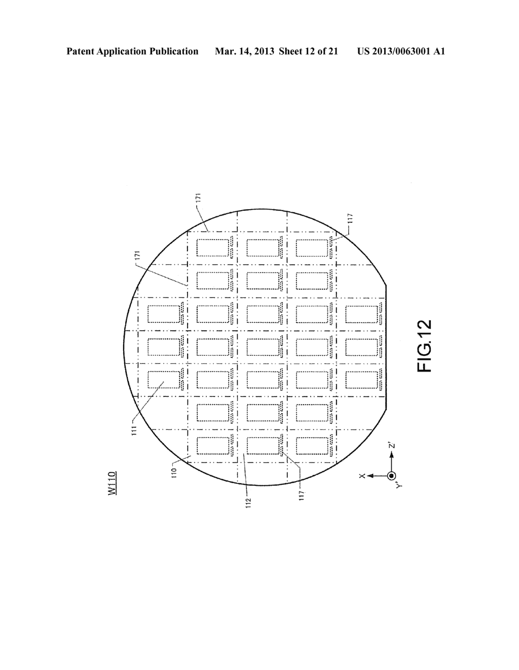 PIEZOELECTRIC DEVICE AND METHOD OF MANUFACTURING PIEZOELECTRIC DEVICE - diagram, schematic, and image 13