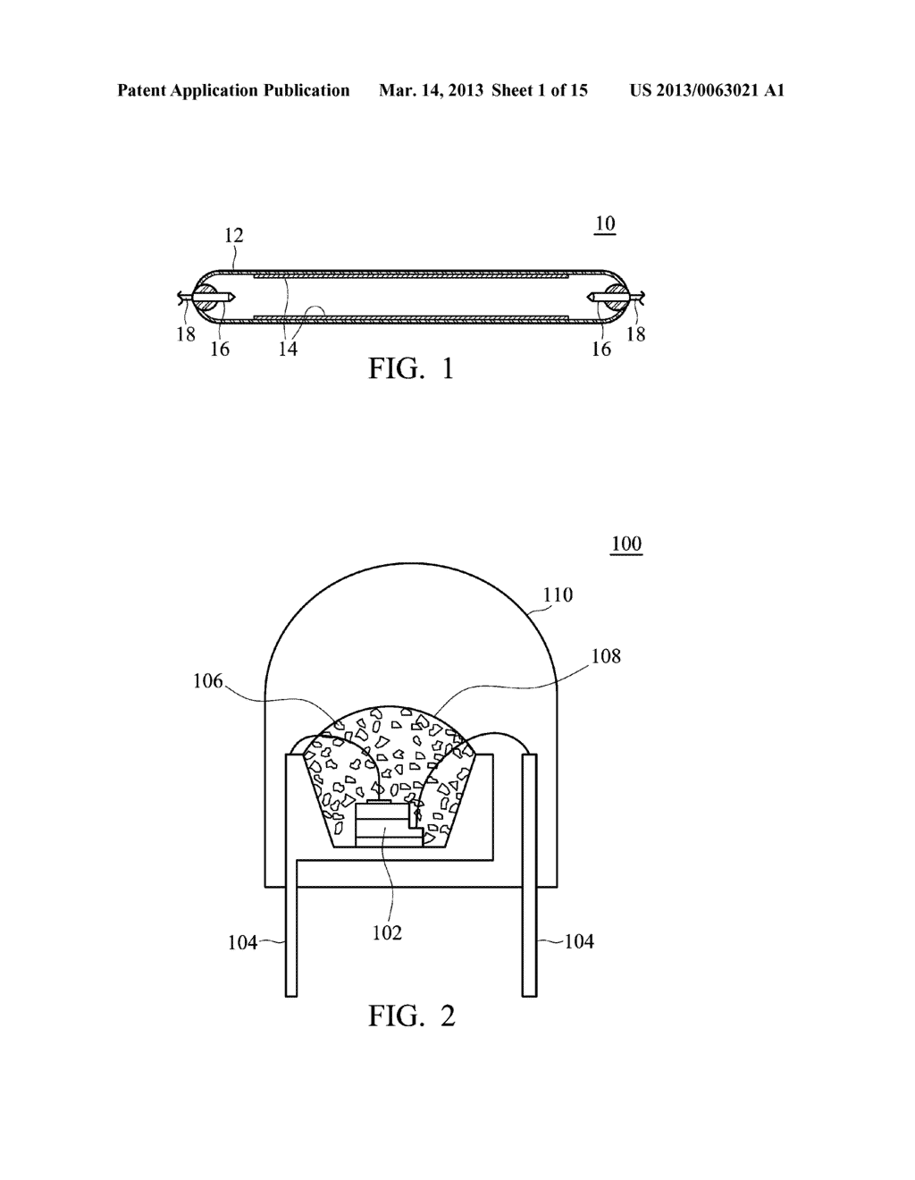 PHOSPHORS AND VISIBLE AND UV LIGHT EMITTING DEVICES UTILIZING THE SAME - diagram, schematic, and image 02