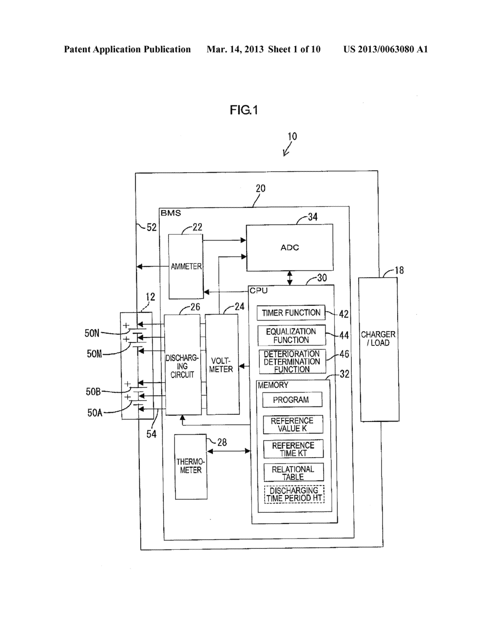 ELECTRIC STORAGE DEVICE MANAGEMENT APPARATUS - diagram, schematic, and image 02