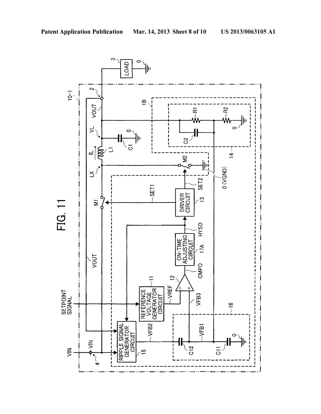 DC-DC CONVERTER CONTROL CIRCUIT AND DC-DC CONVERTER INCLUDING SAME - diagram, schematic, and image 09