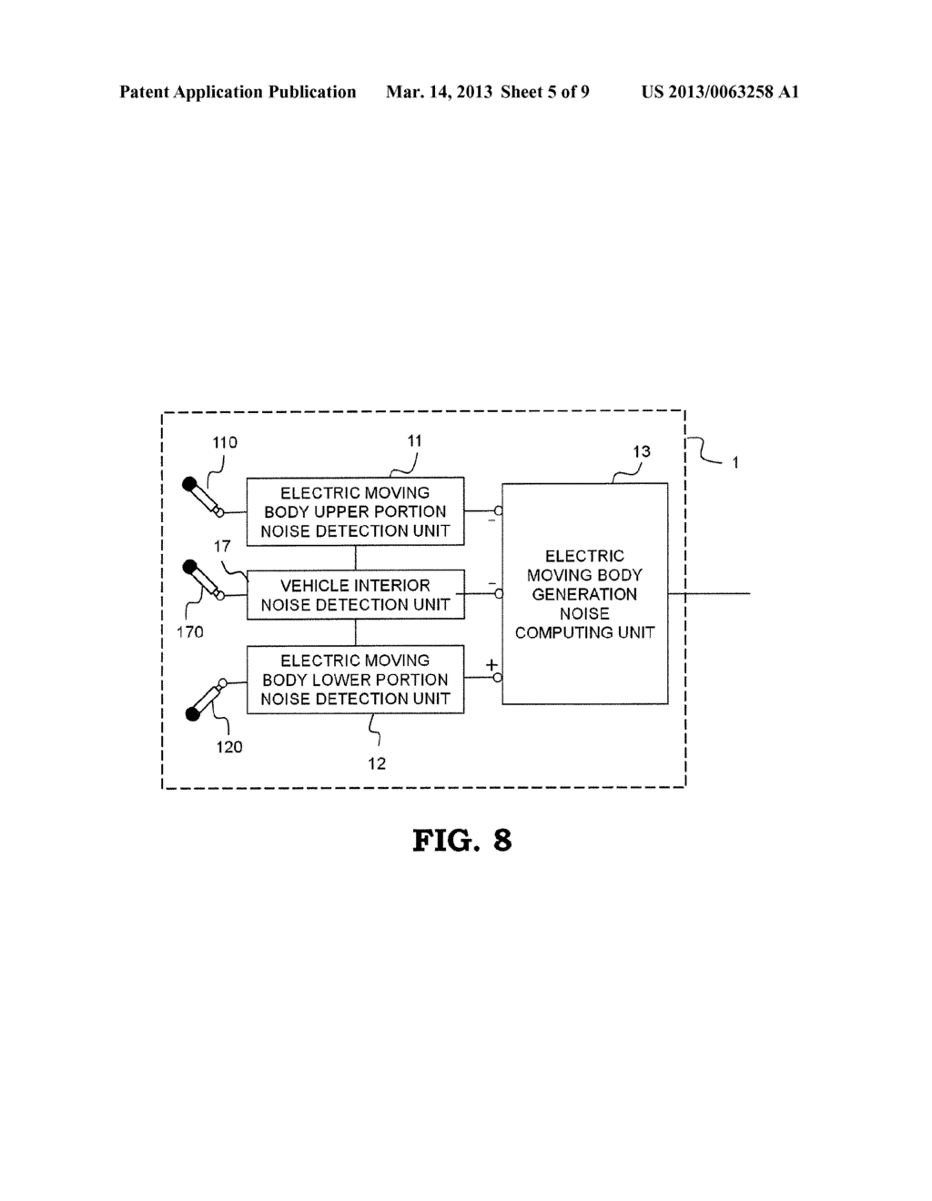 ELECTRIC MOVING BODY ALARM SOUND CONTROL DEVICE - diagram, schematic, and image 06