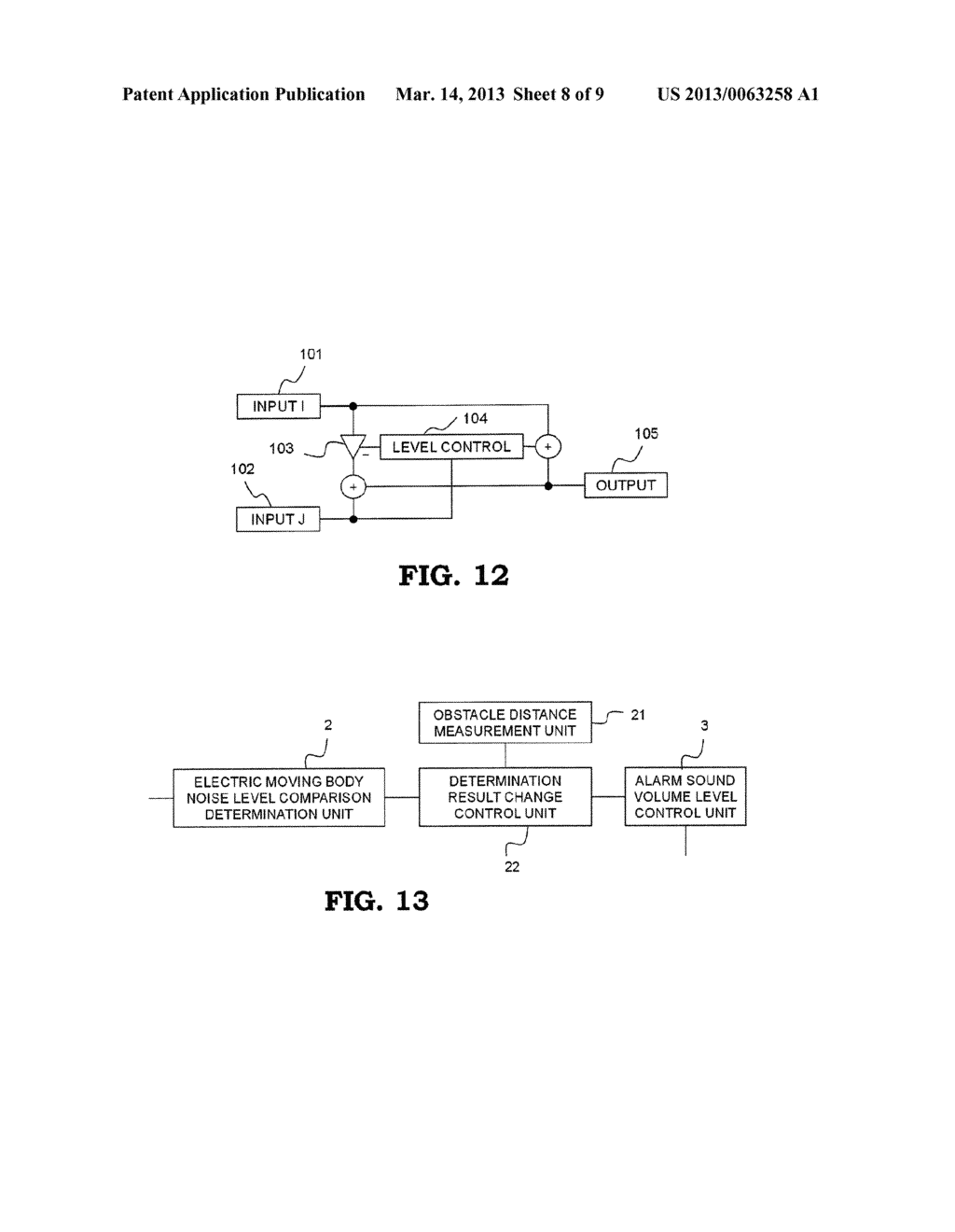 ELECTRIC MOVING BODY ALARM SOUND CONTROL DEVICE - diagram, schematic, and image 09