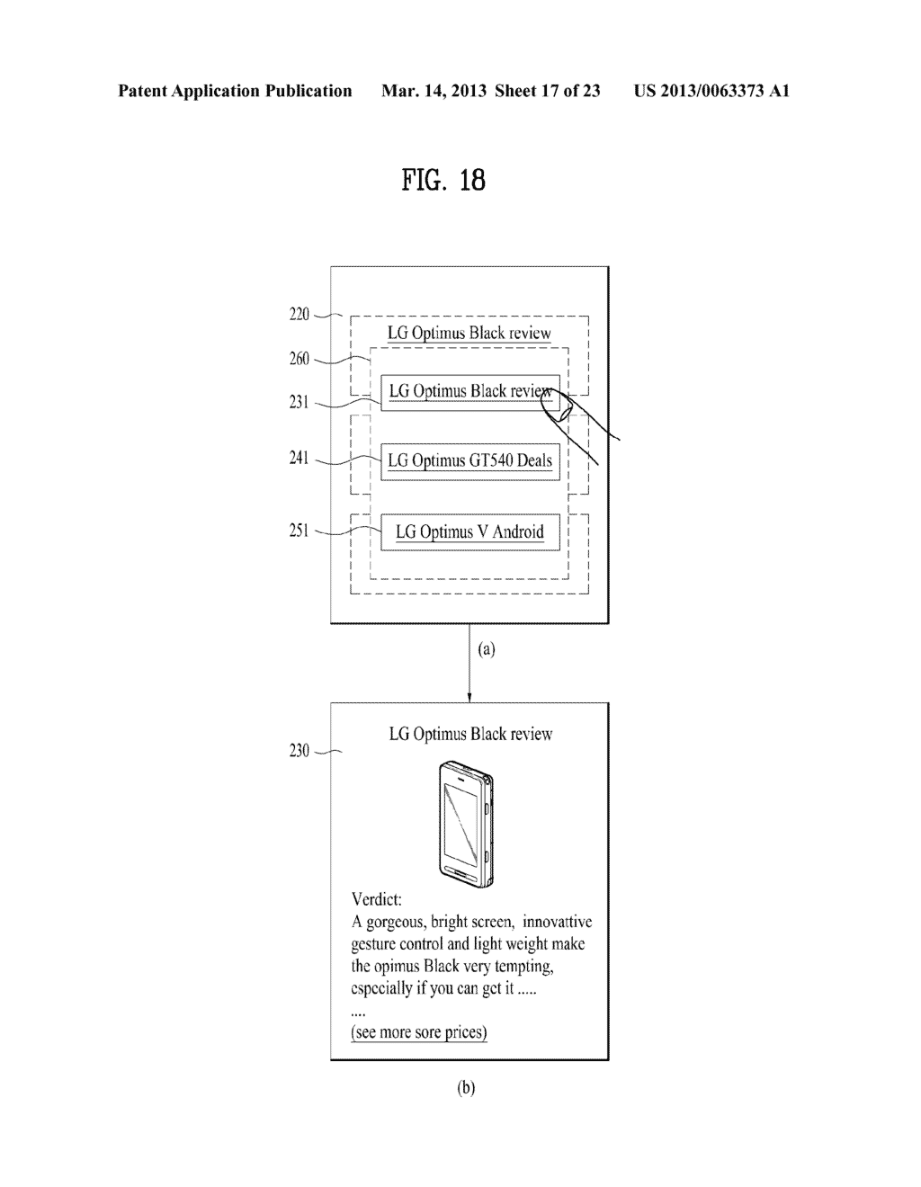 MOBILE TERMINAL AND CONTROLLING METHOD THEREOF - diagram, schematic, and image 18