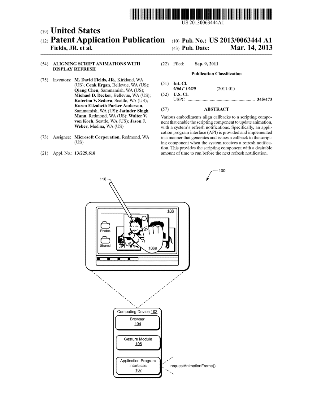 Aligning Script Animations with Display Refresh - diagram, schematic, and image 01