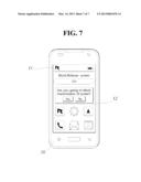 METHOD OF BLOCKING TRANSMISSION OF SCREEN INFORMATION OF MOBILE     COMMUNICATION TERMINAL WHILE PERFORMING REMOTE CONTROL USING REGISTRATION     OF ALERT MESSAGE IN STATUS BAR diagram and image