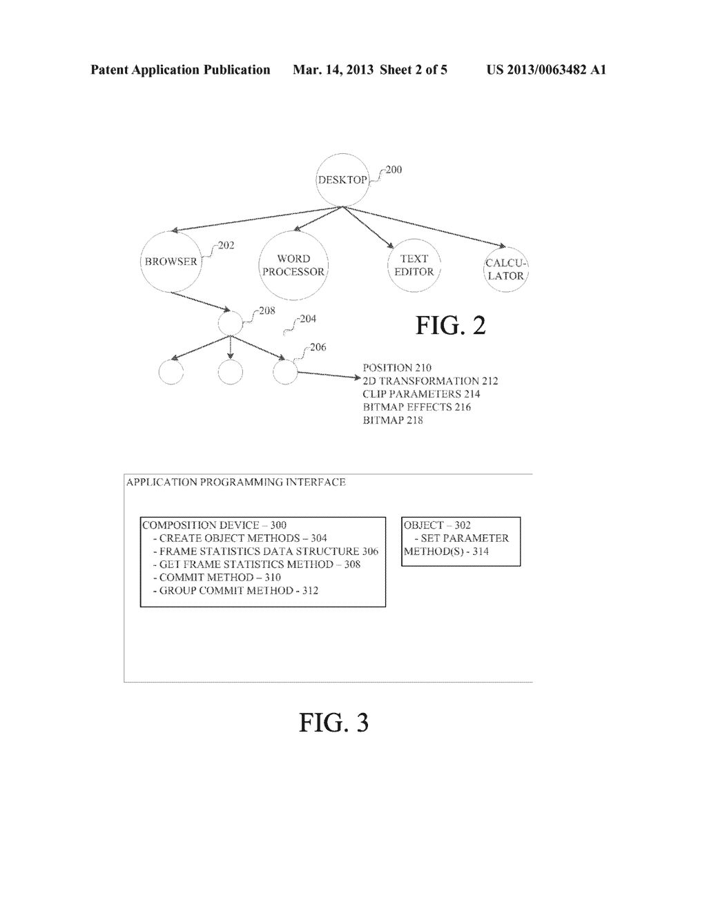 APPLICATION PROGRAMMING INTERFACE FOR A BITMAP COMPOSITION ENGINE - diagram, schematic, and image 03