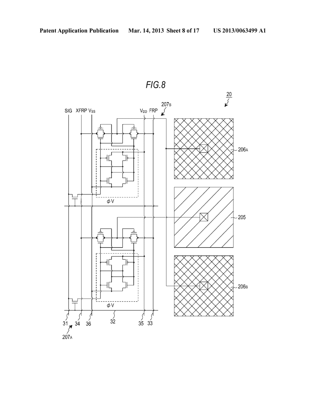 DISPLAY DEVICE, DRIVING METHOD OF DISPLAY DEVICE, AND ELECTRONIC APPARATUS - diagram, schematic, and image 09