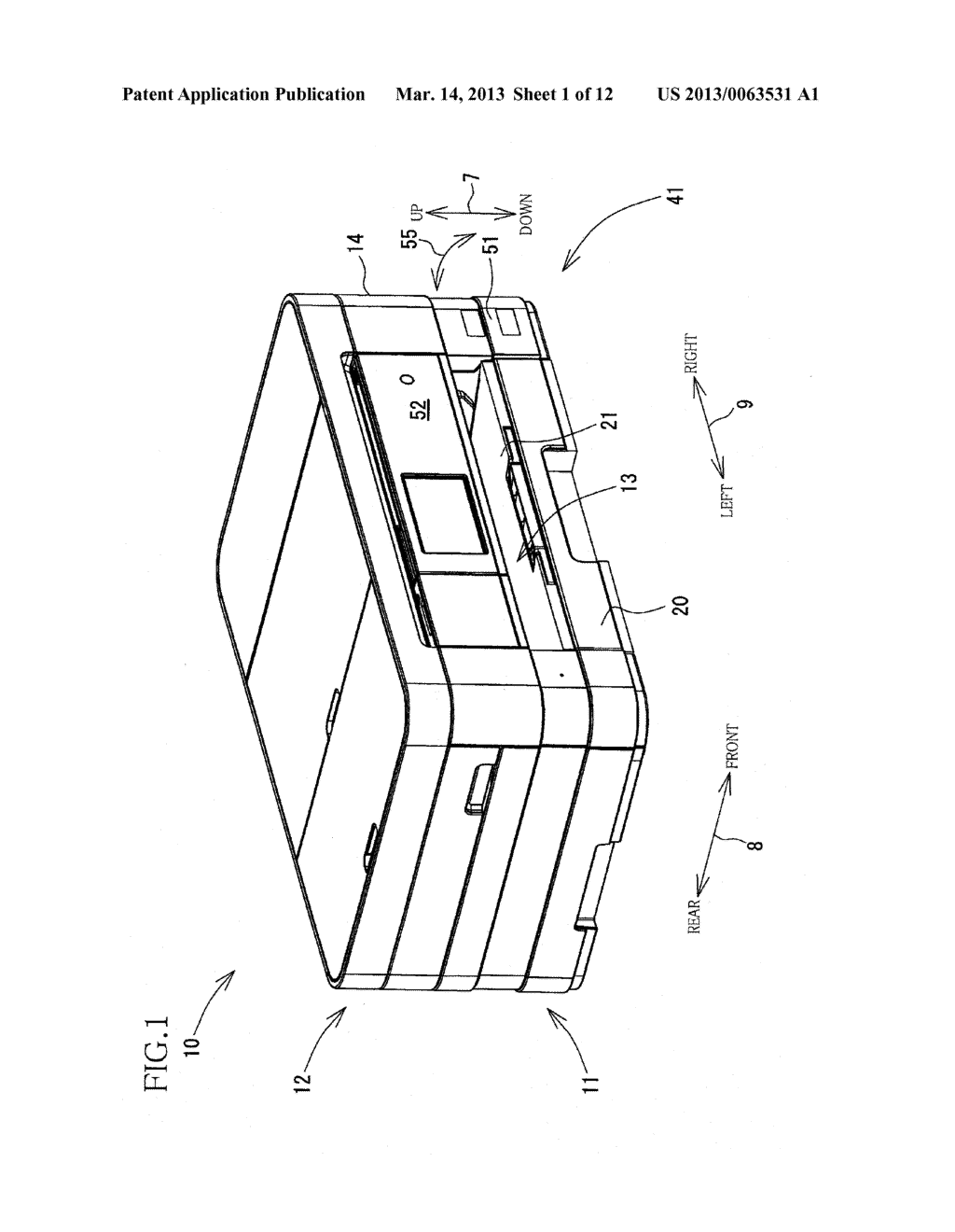 INK-JET RECORDING APPARATUS - diagram, schematic, and image 02