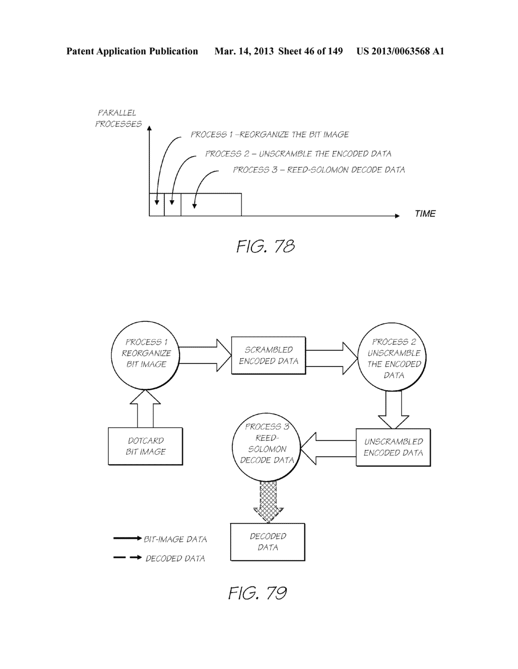 CAMERA SYSTEM COMPRISING COLOR DISPLAY AND PROCESSOR FOR DECODING DATA     BLOCKS IN PRINTED CODING PATTERN - diagram, schematic, and image 47