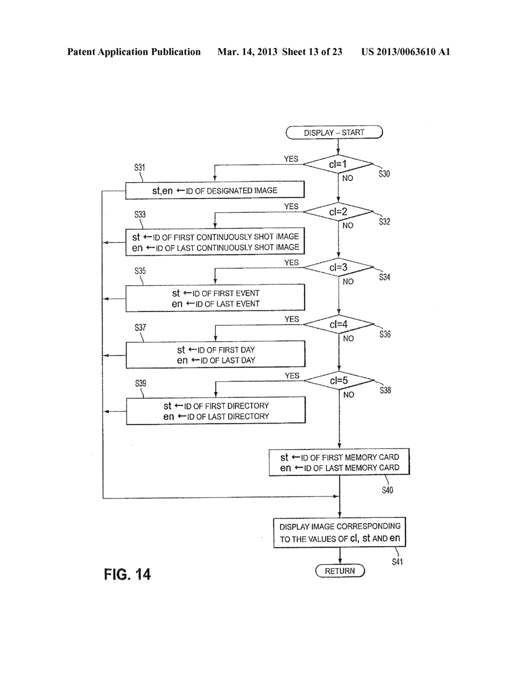 Electronic Camera Comprising Means for Navigating and Printing Image Data - diagram, schematic, and image 14