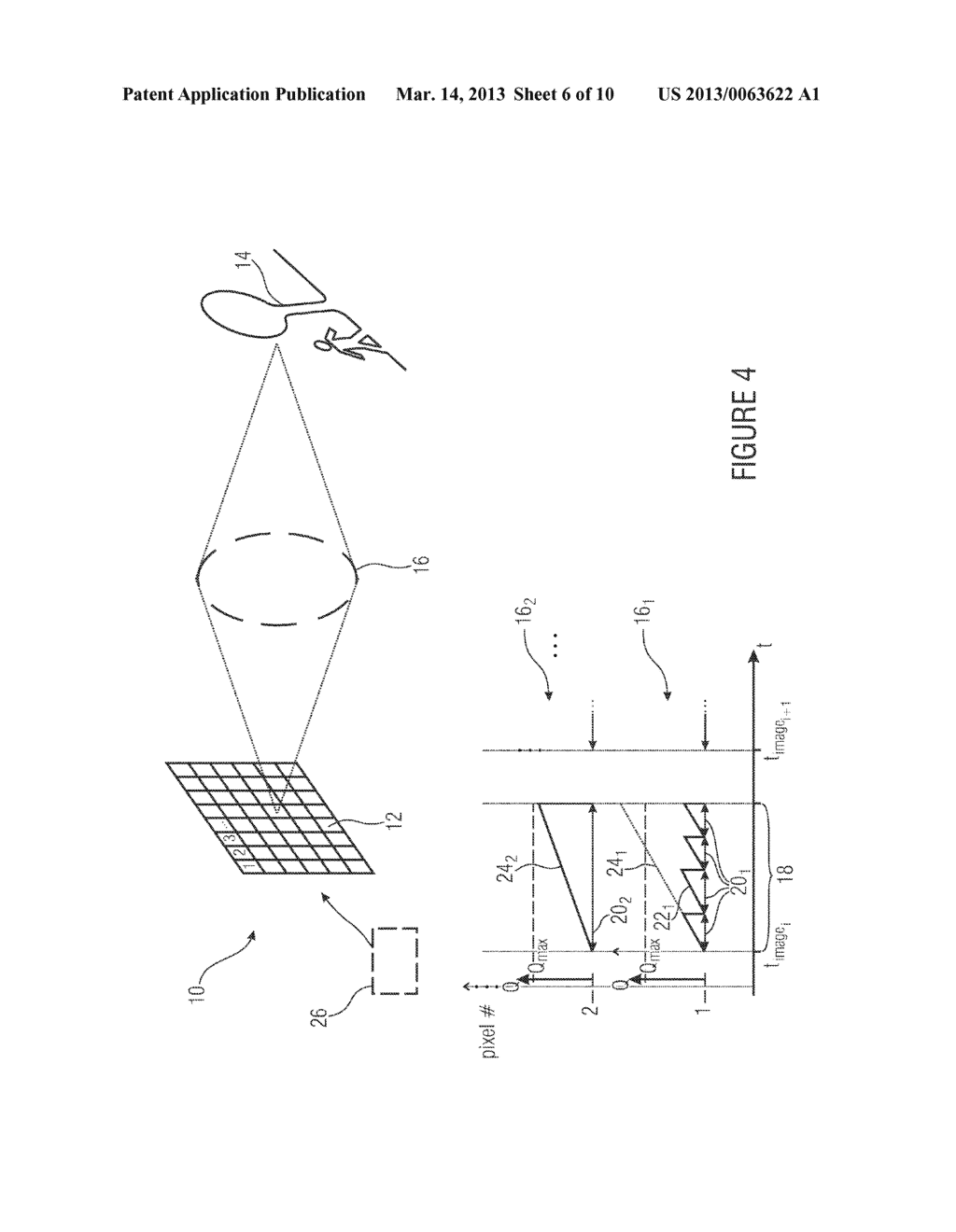 IMAGE SENSOR AND METHOD OF CAPTURING AN IMAGE - diagram, schematic, and image 07