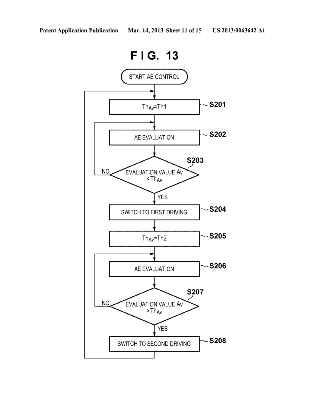 IMAGE CAPTURING APPARATUS AND CONTROL METHOD FOR IMAGE CAPTURING APPARATUS - diagram, schematic, and image 12