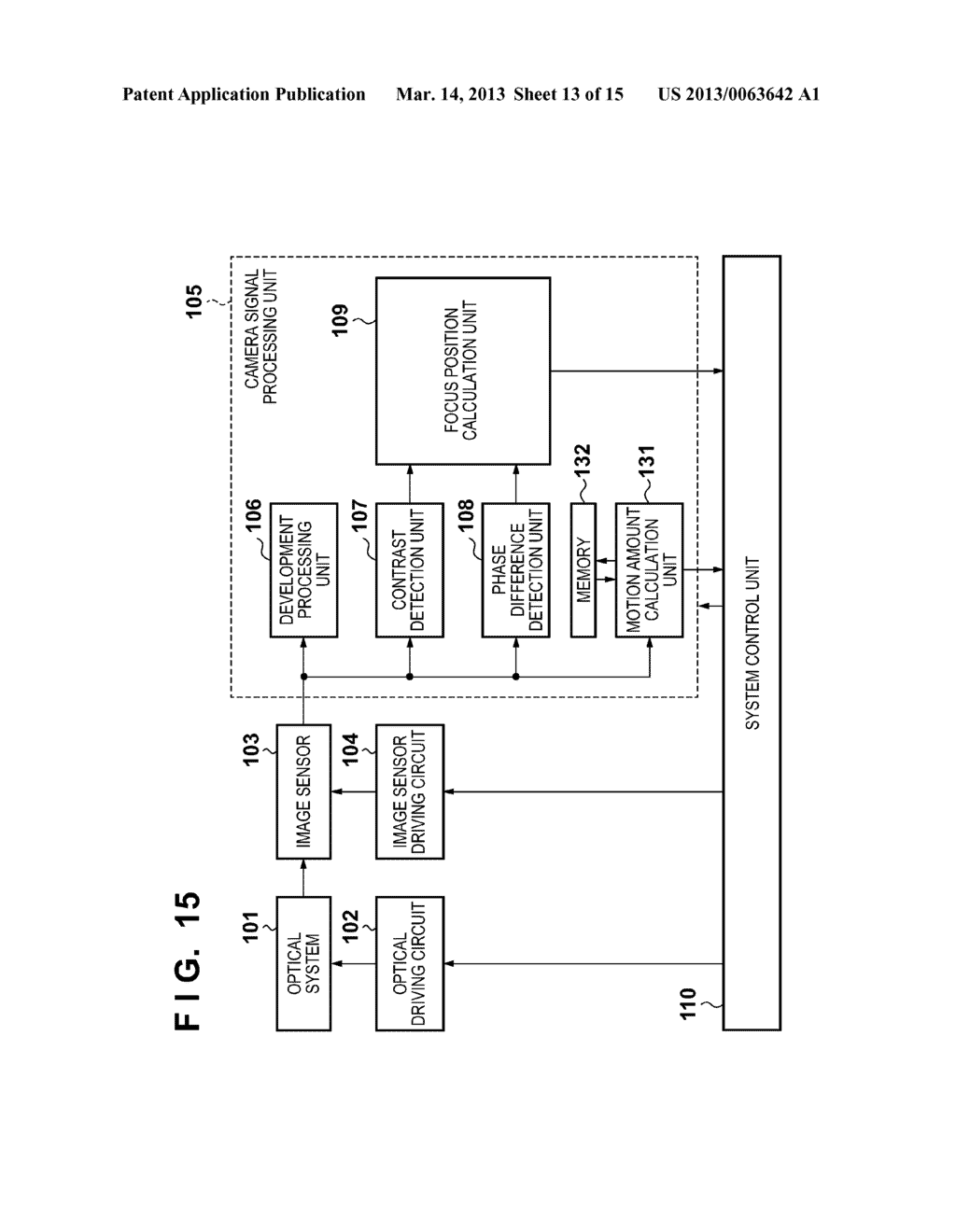 IMAGE CAPTURING APPARATUS AND CONTROL METHOD FOR IMAGE CAPTURING APPARATUS - diagram, schematic, and image 14