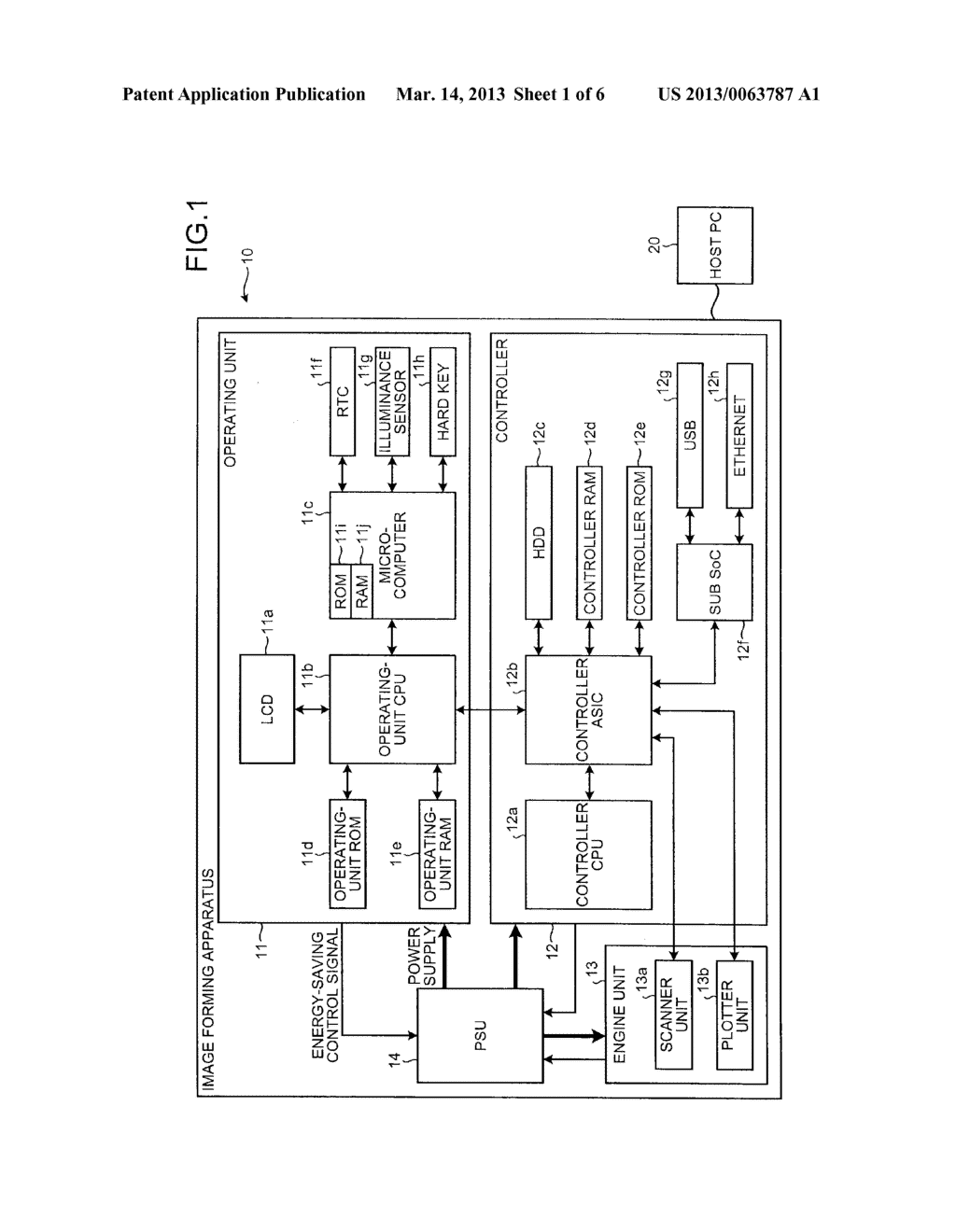 IMAGE FORMING APPARATUS AND ELECTRIC-POWER CONTROL METHOD USED IN THE     IMAGE FORMING APPARATUS - diagram, schematic, and image 02