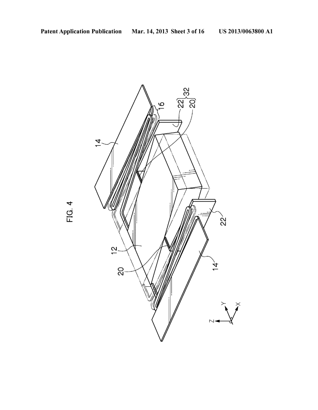 MIRROR DRIVING APPARATUS, METHOD OF DRIVING SAME AND METHOD OF     MANUFACTURING SAME - diagram, schematic, and image 04