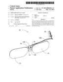 THREE DIMENSIONAL GLASSES diagram and image