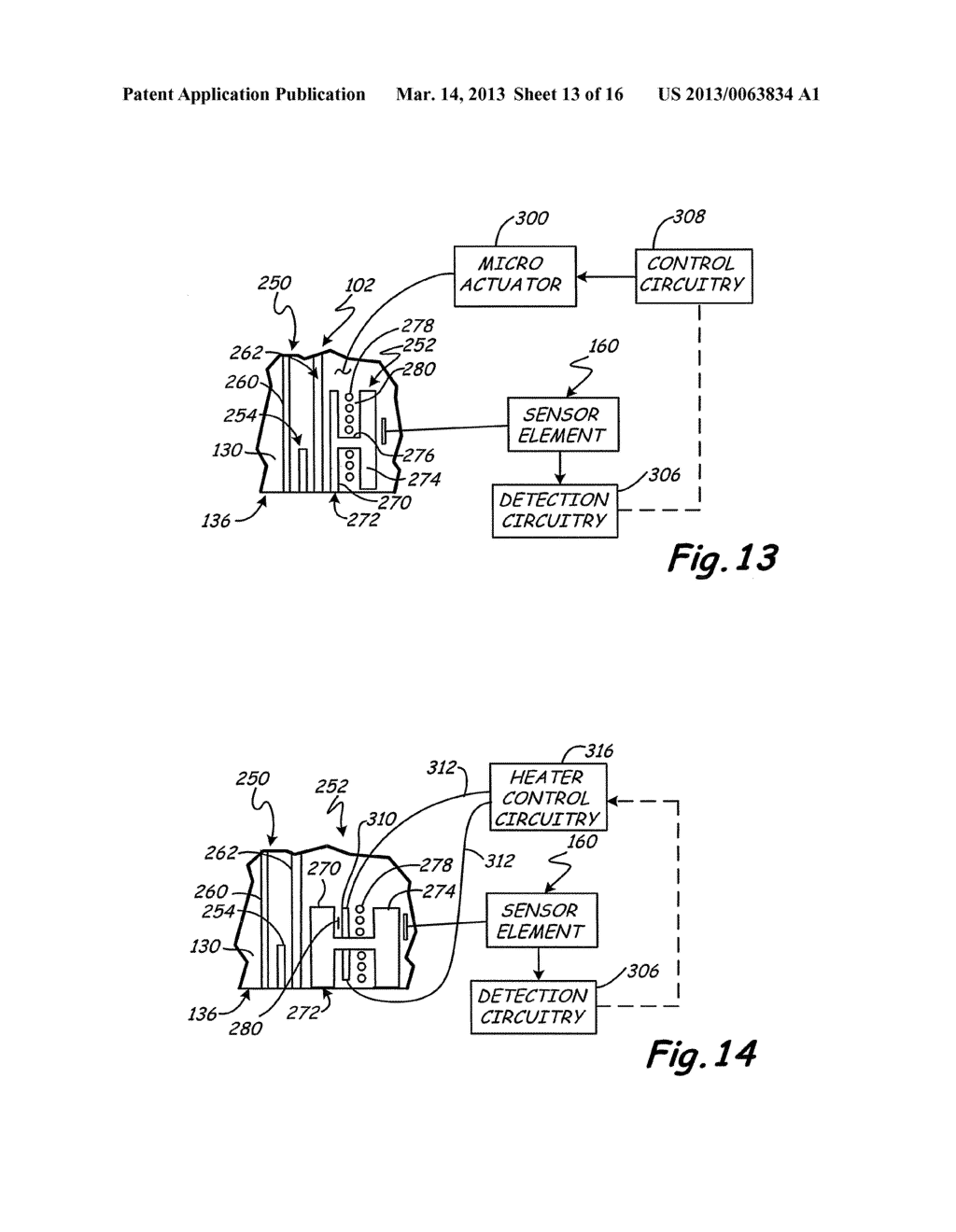 Head Assembly with Head-Media Spacing Control - diagram, schematic, and image 14