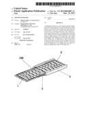 FOLDING KEYBOARD diagram and image