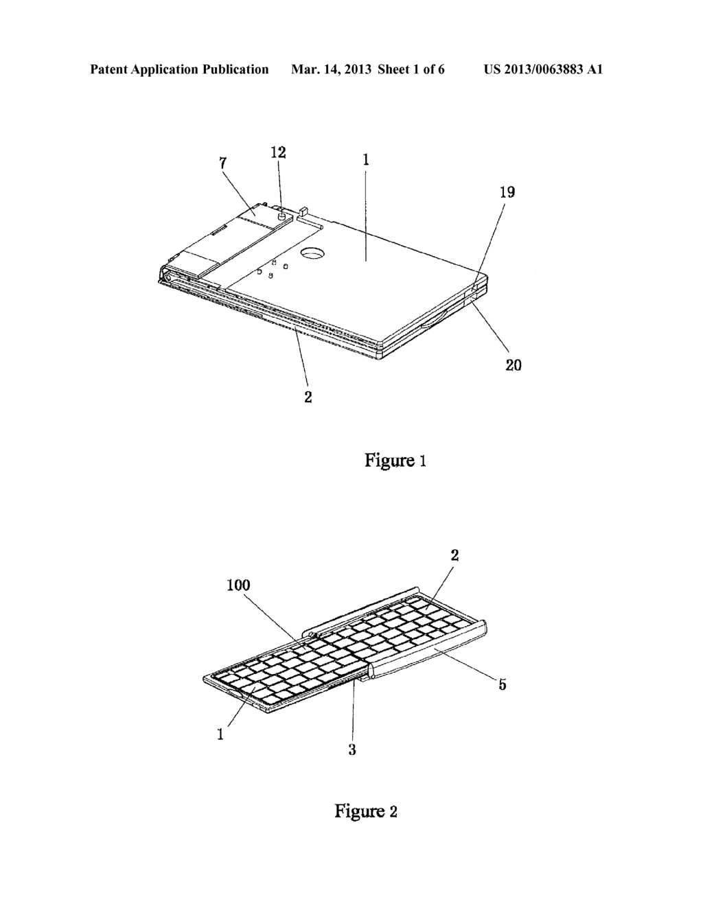 FOLDING KEYBOARD - diagram, schematic, and image 02