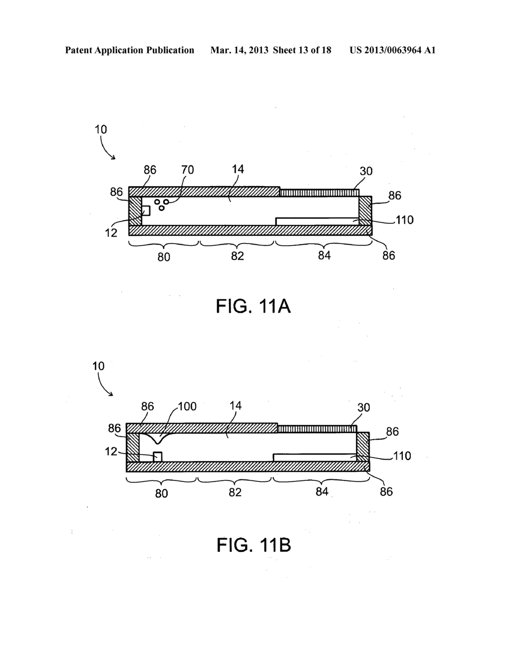 Illumination Apparatus with High Conversion Efficiency and Methods of     Forming the Same - diagram, schematic, and image 14