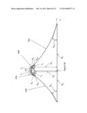 ASYMMETRIC SERRATED EDGE LIGHT GUIDE FILM HAVING ELLIPTICAL BASE SEGMENTS diagram and image