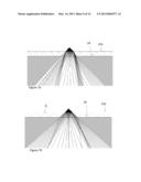 ASYMMETRIC SERRATED EDGE LIGHT GUIDE FILM HAVING ELLIPTICAL BASE SEGMENTS diagram and image