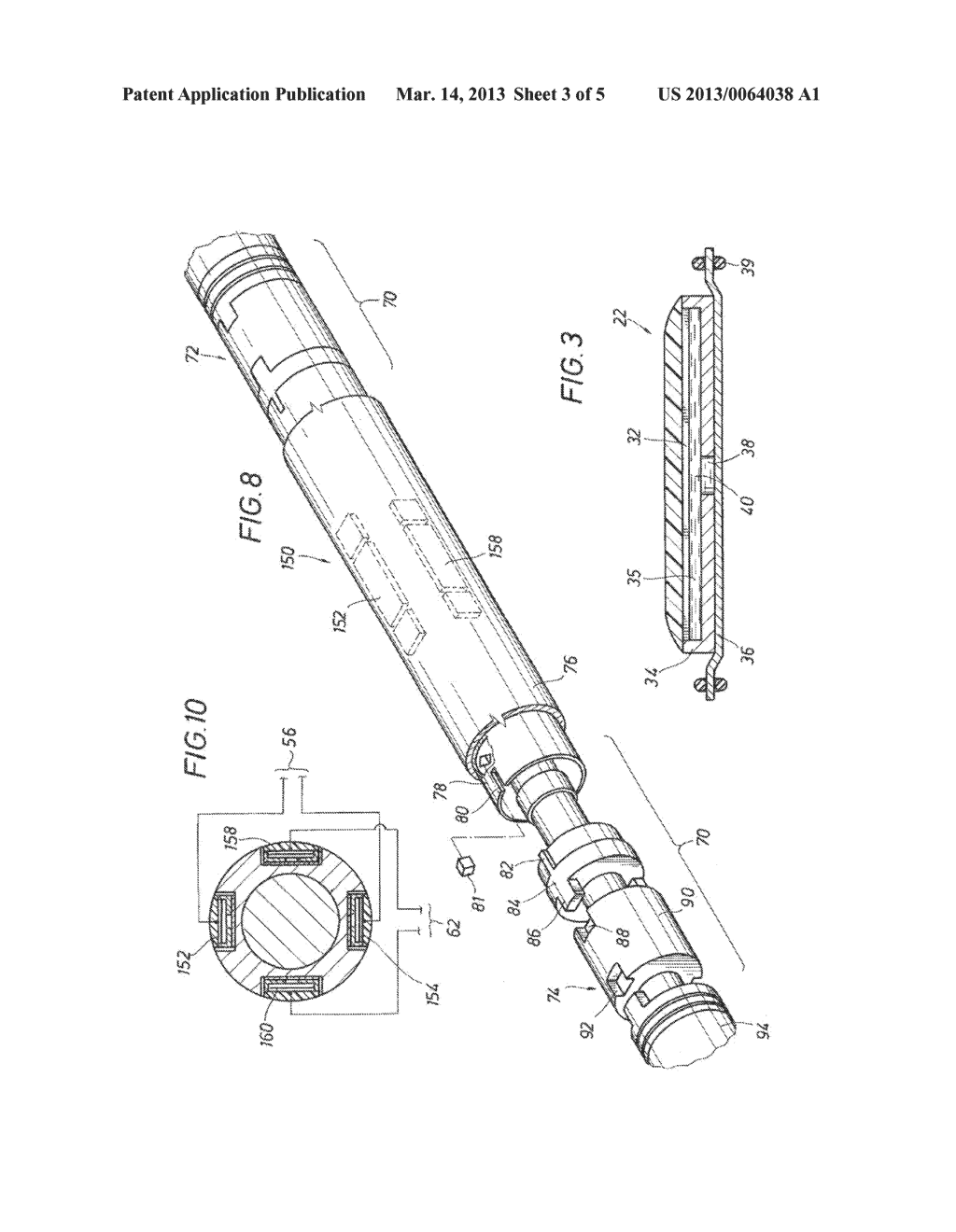 DUAL AXIS GEOPHONES FOR PRESSURE/VELOCITY SENSING STREAMERS FORMING A     TRIPLE COMPONENT STREAMER - diagram, schematic, and image 04