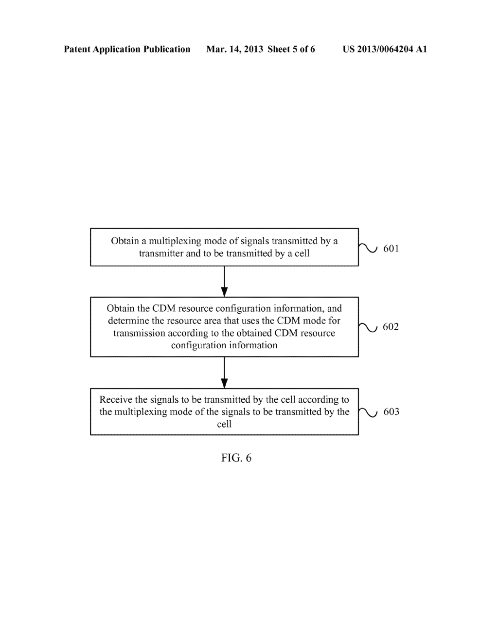 METHOD, DEVICE AND SYSTEM FOR SIGNAL TRANSMISSION - diagram, schematic, and image 06