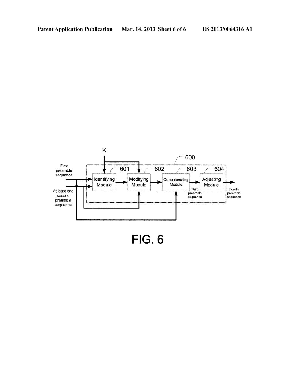 METHOD OF AND GENERATOR FOR GENERATING PREAMBLE SEQUENCES IN COMMUNICATION     SYSTEMS - diagram, schematic, and image 07