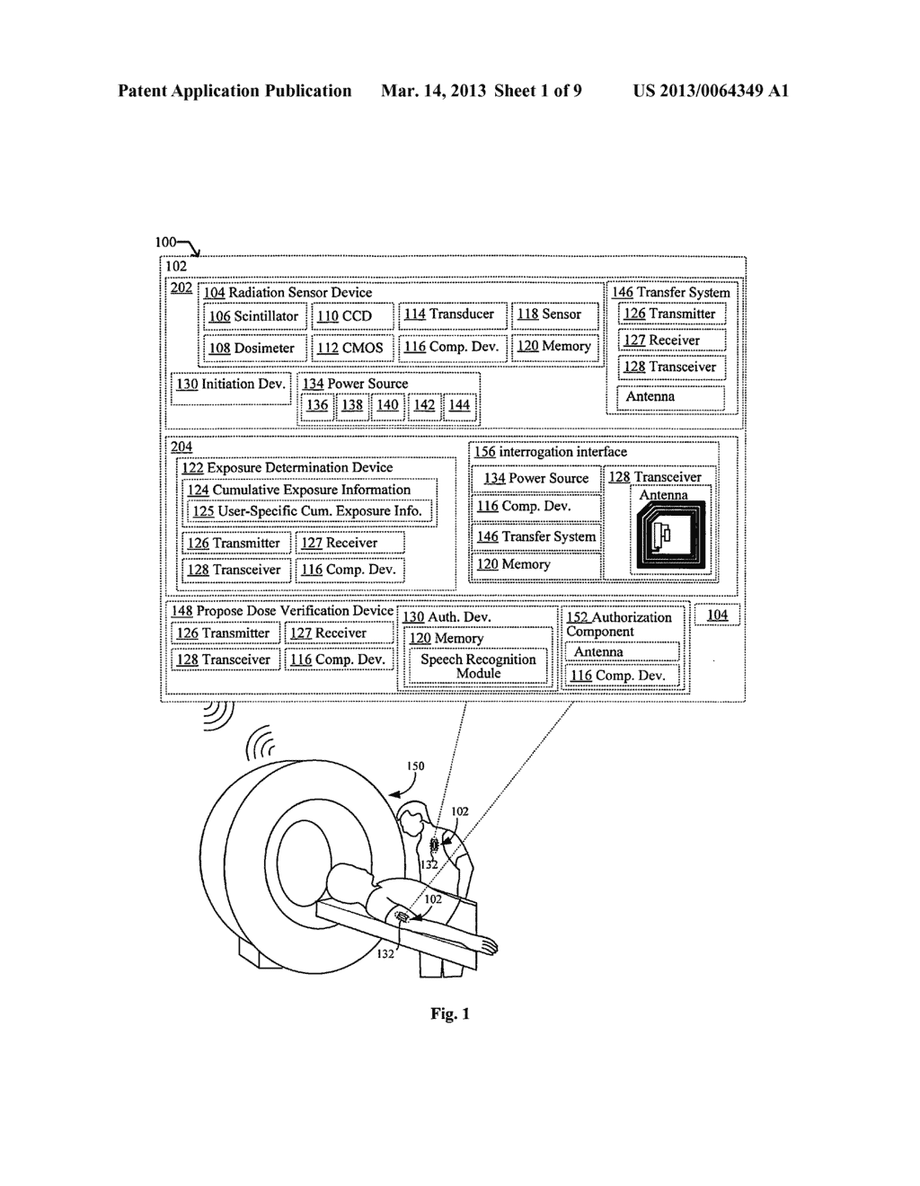 Systems, Devices, and methods including implants for managing cumulative     x-ray radiation dosage - diagram, schematic, and image 02