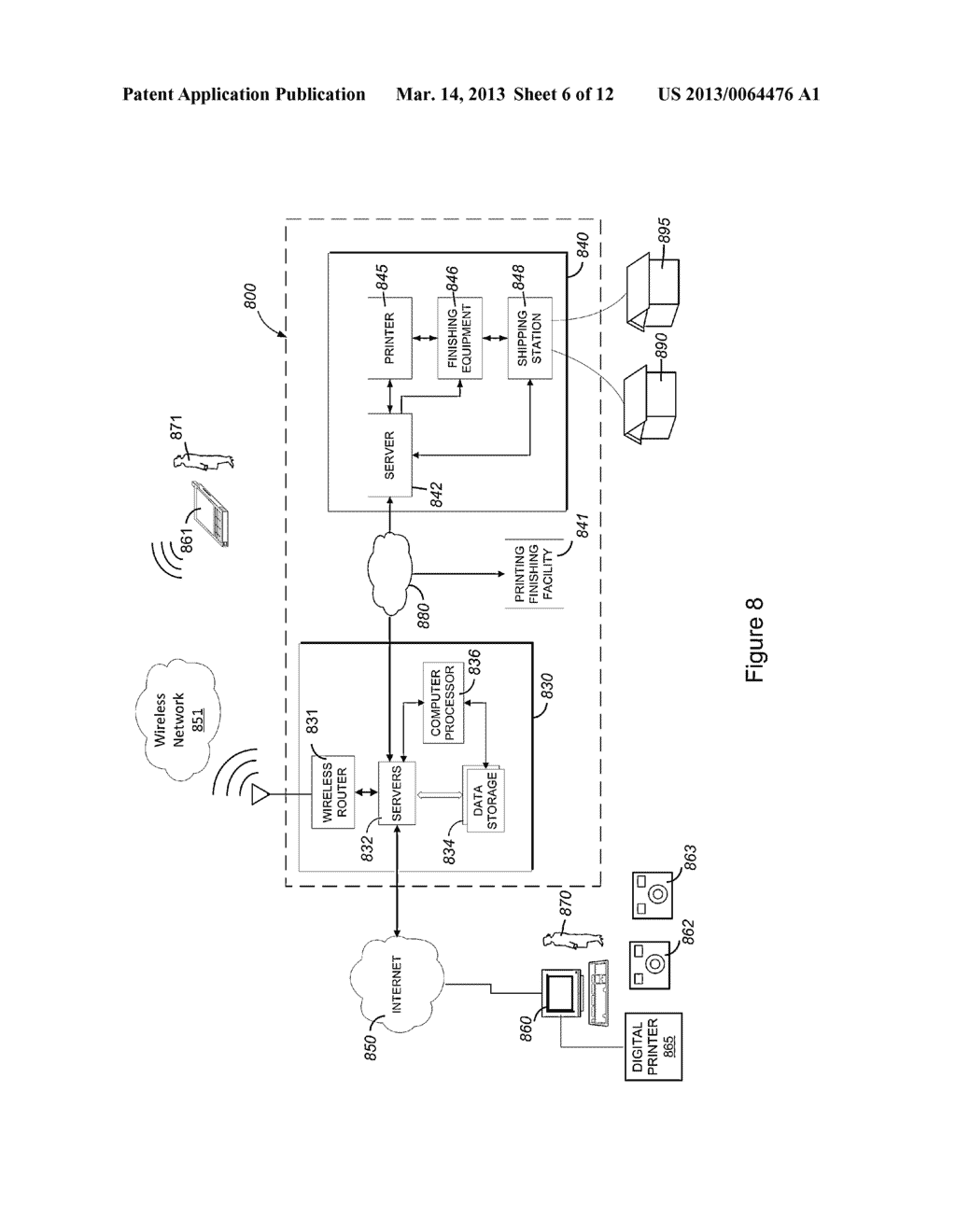 SYSTEM AND METHOD FOR AUTOMATICALLY CREATING A PHOTO CALENDAR - diagram, schematic, and image 07