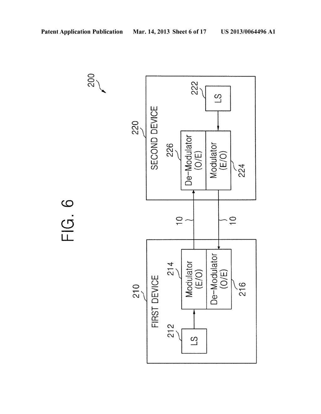 OPTICAL LINKS, MANUFACTURING METHODS THEREOF, AND MEMORY SYSTEMS HAVING     THE SAME - diagram, schematic, and image 07