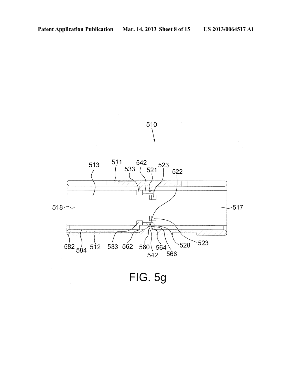 OPTICAL FIBER ADAPTER WITH SHUTTER MEMBER - diagram, schematic, and image 09