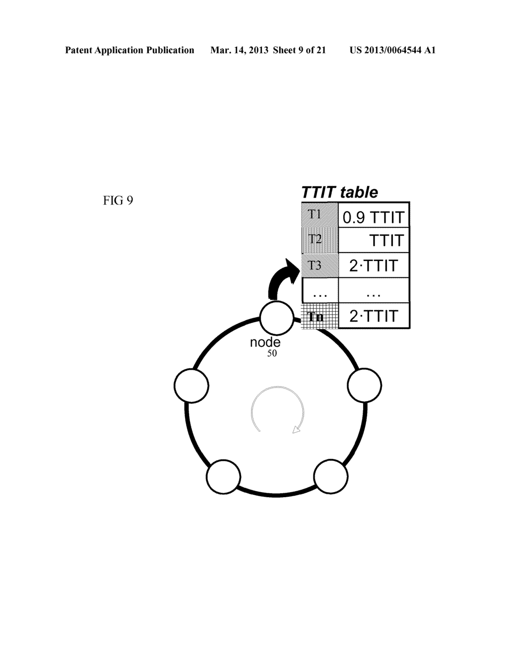 CONTROL OF TOKEN HOLDING IN MULTI-TOKEN OPTICAL NETWORK - diagram, schematic, and image 10