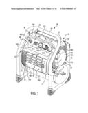 Air Ducting Shroud For Cooling An Air Compressor Pump And Motor diagram and image