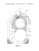 Air Ducting Shroud For Cooling An Air Compressor Pump And Motor diagram and image