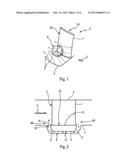 VORTEX GENERATORS FOR GENERATING VORTICES UPSTREAM OF A CASCADE OF     COMPRESSOR BLADES diagram and image