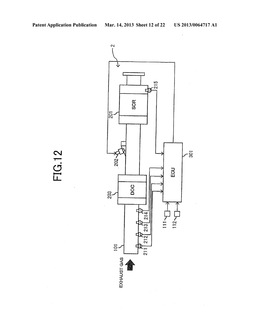 ENGINE EXHAUST PURIFICATION DEVICE - diagram, schematic, and image 13