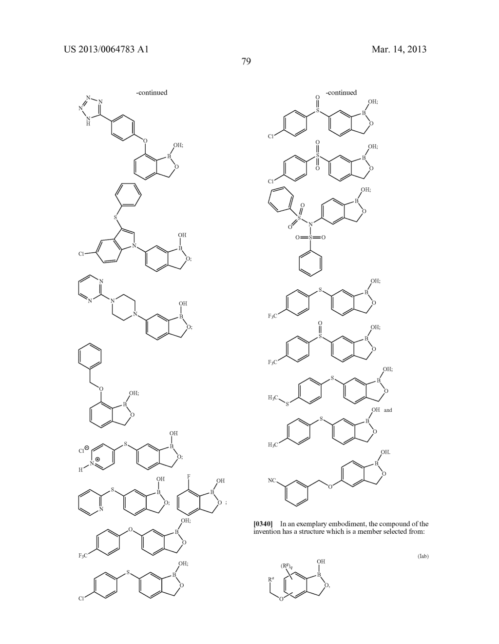 BORON-CONTAINING SMALL MOLECULES - diagram, schematic, and image 143