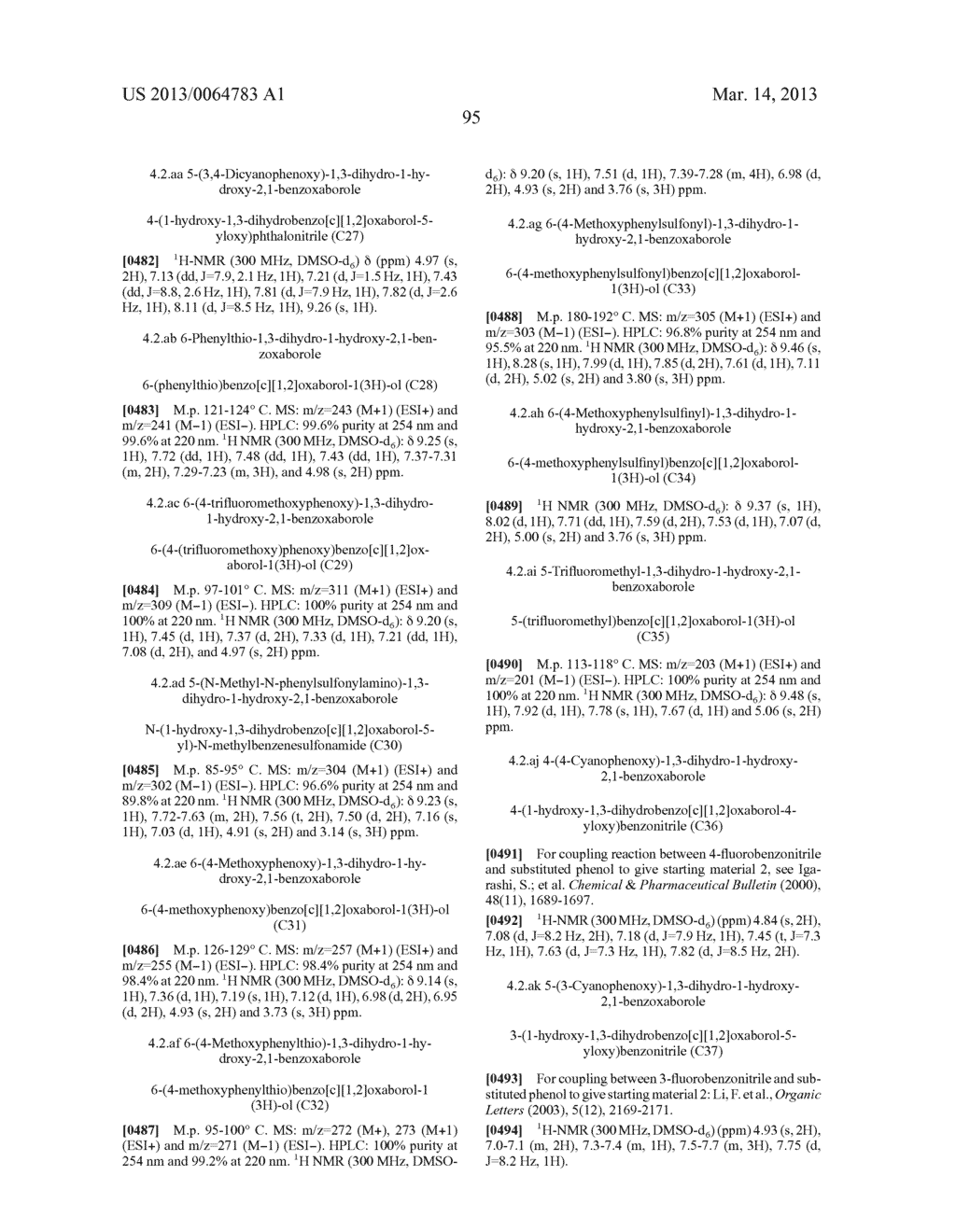 BORON-CONTAINING SMALL MOLECULES - diagram, schematic, and image 159