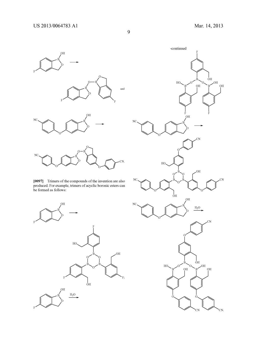 BORON-CONTAINING SMALL MOLECULES - diagram, schematic, and image 73