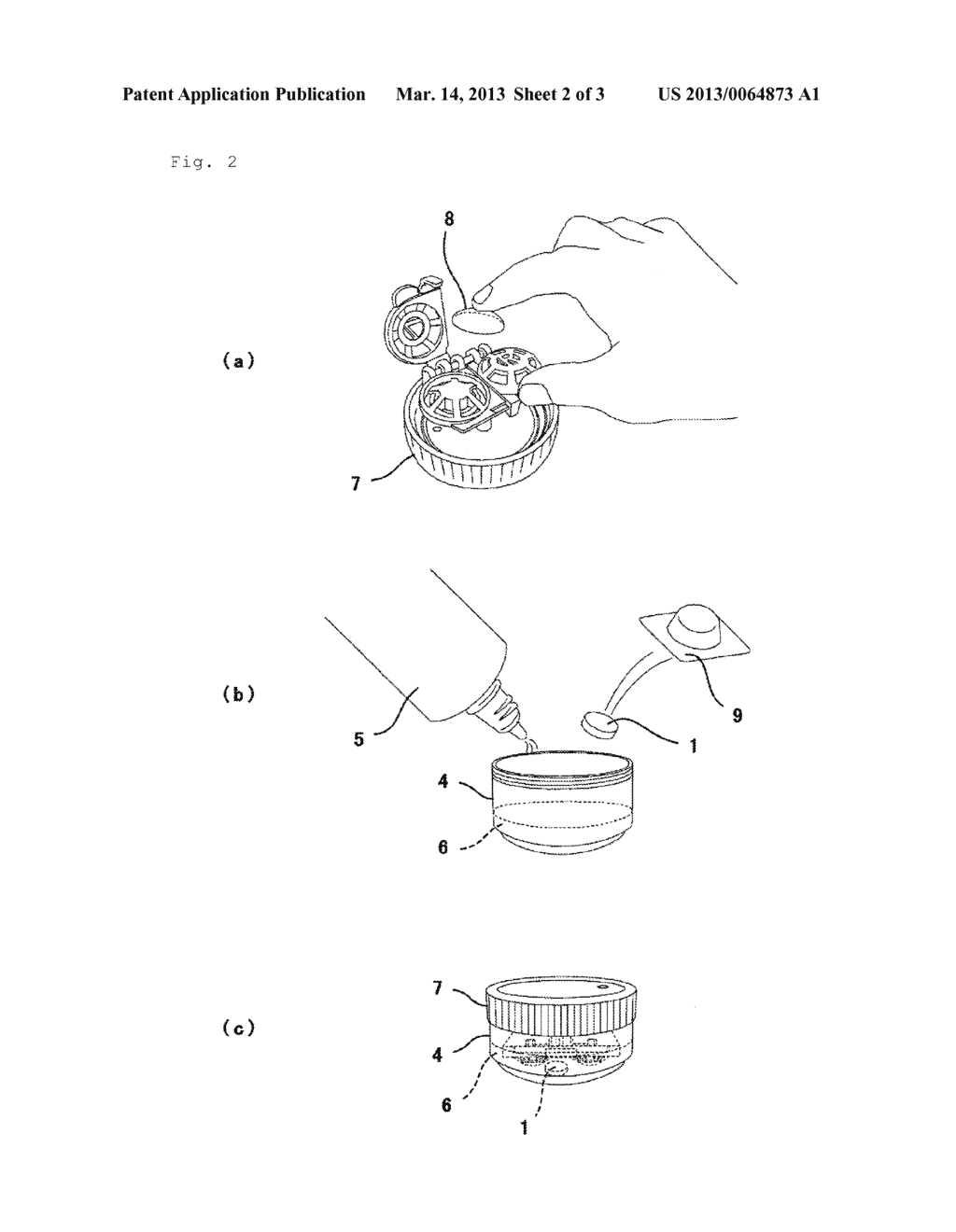 NUCLEATED TABLET FOR CONTACT LENS CLEANING, CONTACT LENS CLEANING     PREPARATION CONTAINING SAME, AND METHOD FOR CLEANING CONTACT LENS - diagram, schematic, and image 03