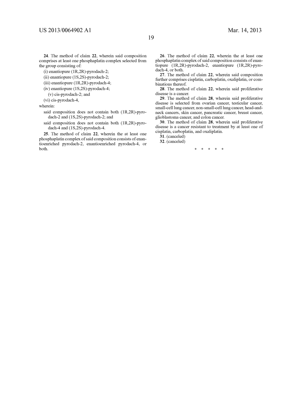 PHOSPHAPLATINS AND THEIR USE FOR TREATMENT OF CANCERS - diagram, schematic, and image 27